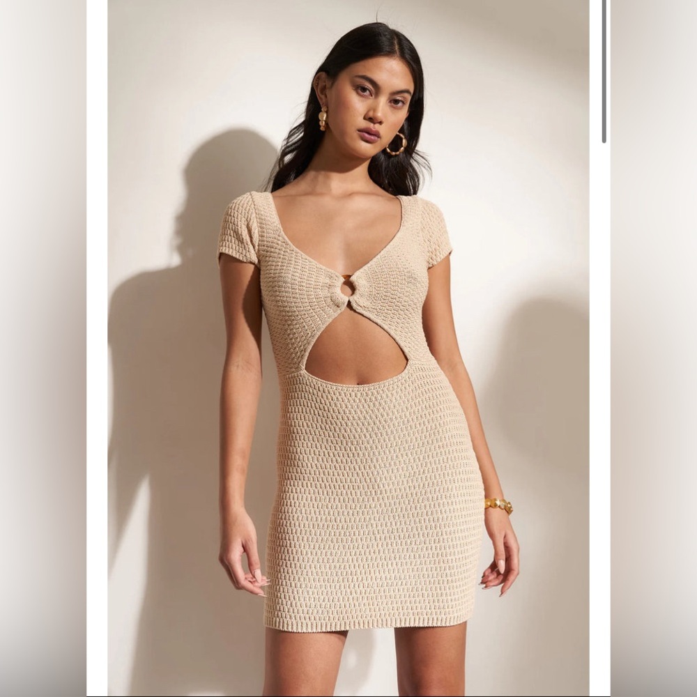 Callahan Knit Cut-Out Mini Dress